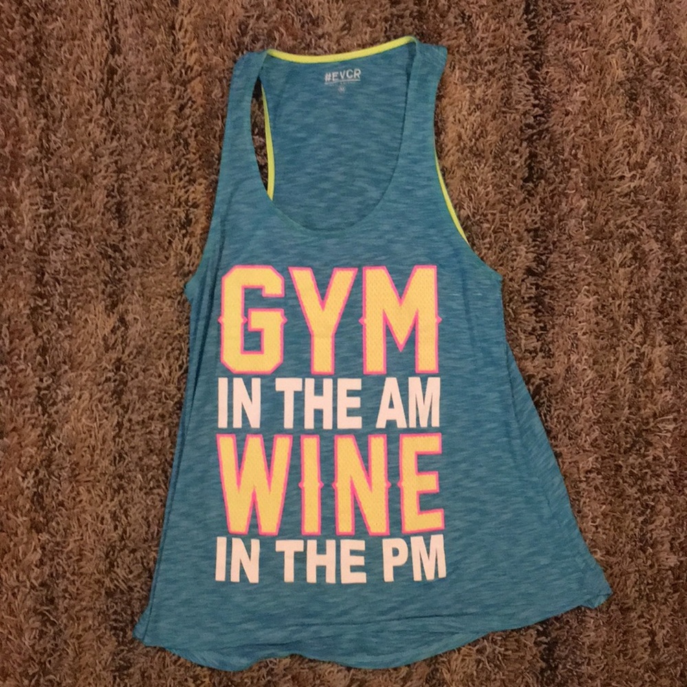 NWOT #EVCR Work Out Tank Size M